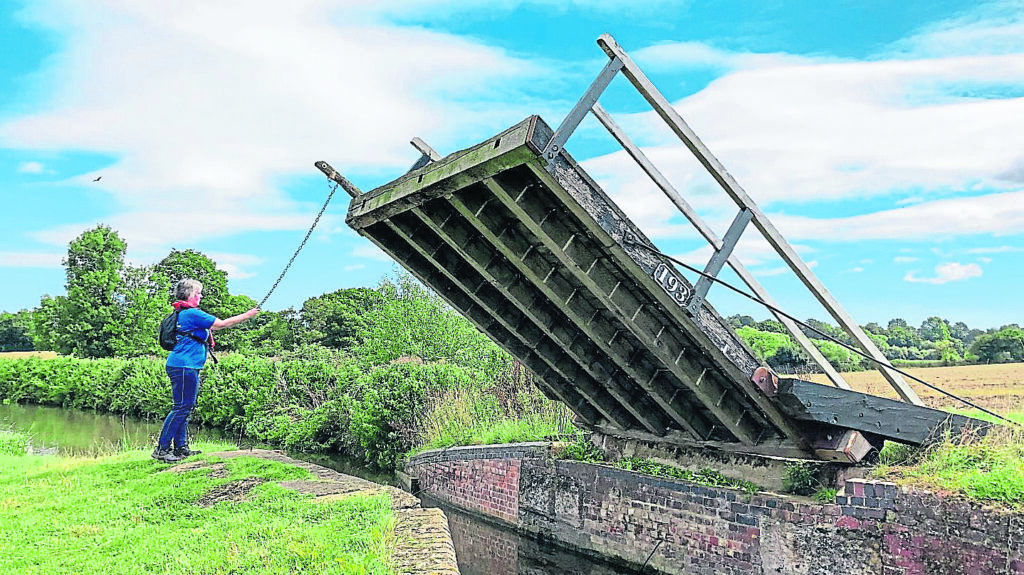 Chisness lift bridge No 193 prior to the upgrade. PHOTO: CRT