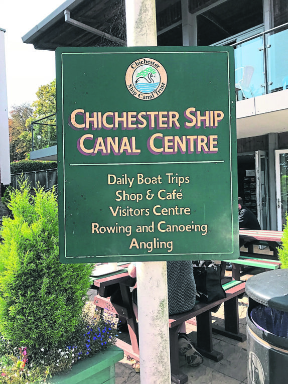 Discovering canal history in Chichester