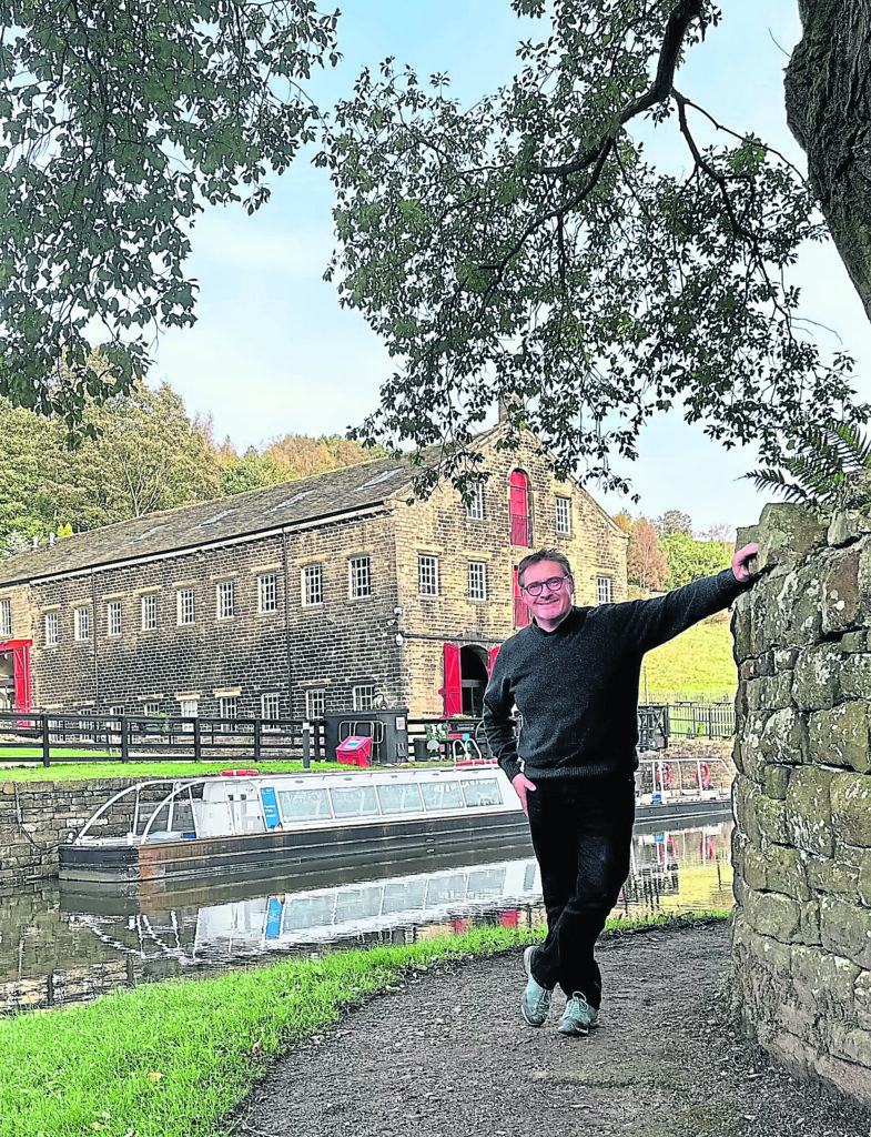 Driving force: Alastair Hanson, who has orchestrated the project to develop a centre for music and arts at Standedge Warehouse in Marsden. PHOTO SUPPLIED BY ALASTAIR HANSON