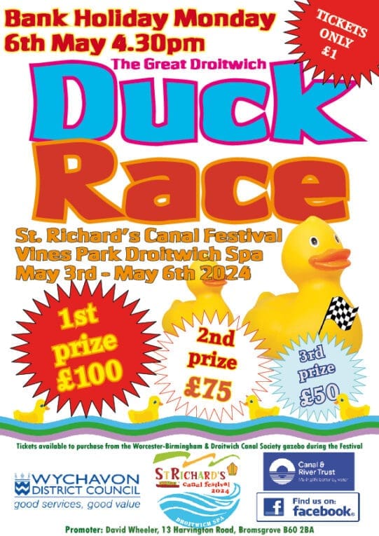 Have a quacking time at Droitwich