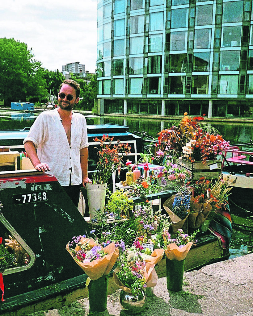 Stuart proudly displays his wares. PHOTO: SUPPLIED