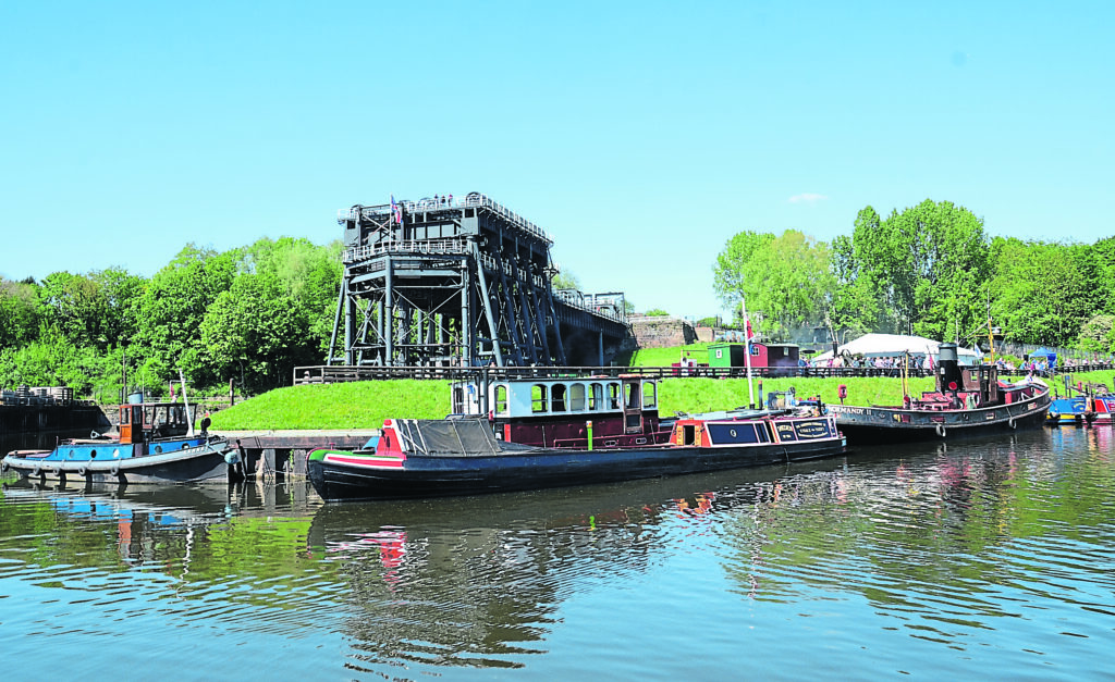 The Anderton Boat Lift.  PHOTO: CRT