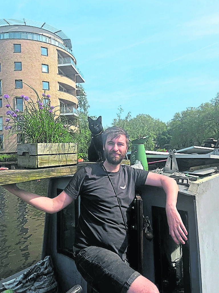 Alain Gough-Olaya says living on the water and working are hard work due to the lack of accessible infrastructure. PHOTO SUPPLIED