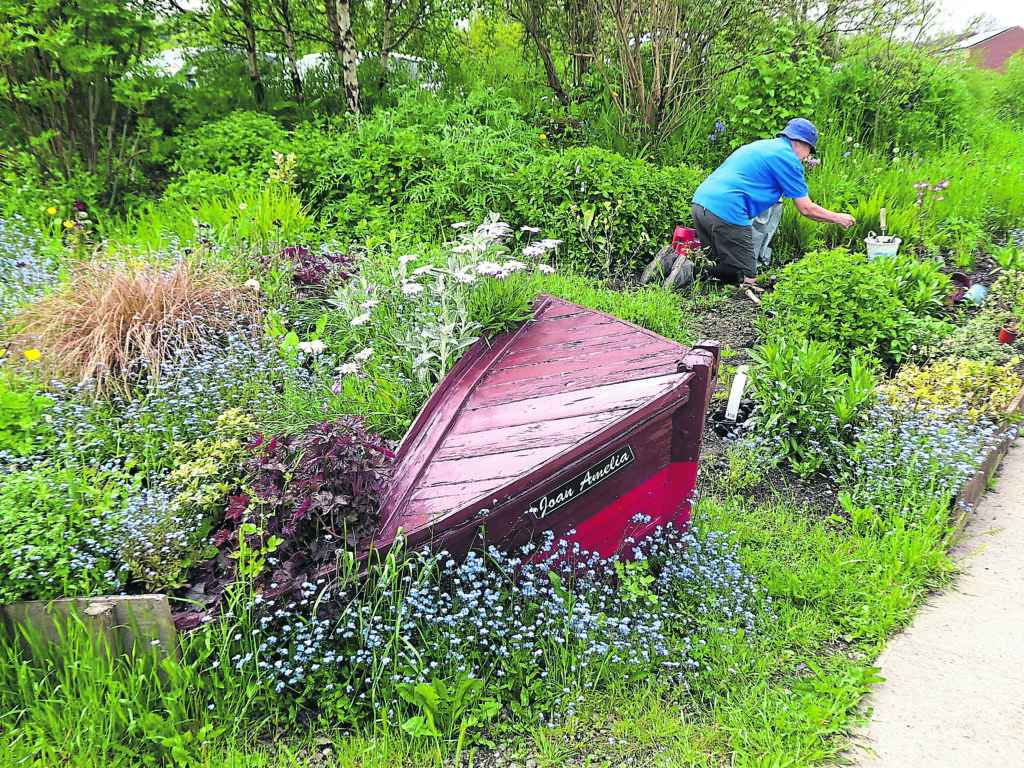 Four miles from the centre of Chesterfield, Hollingwood Hub boasts a stunning garden which is tended by volunteers.