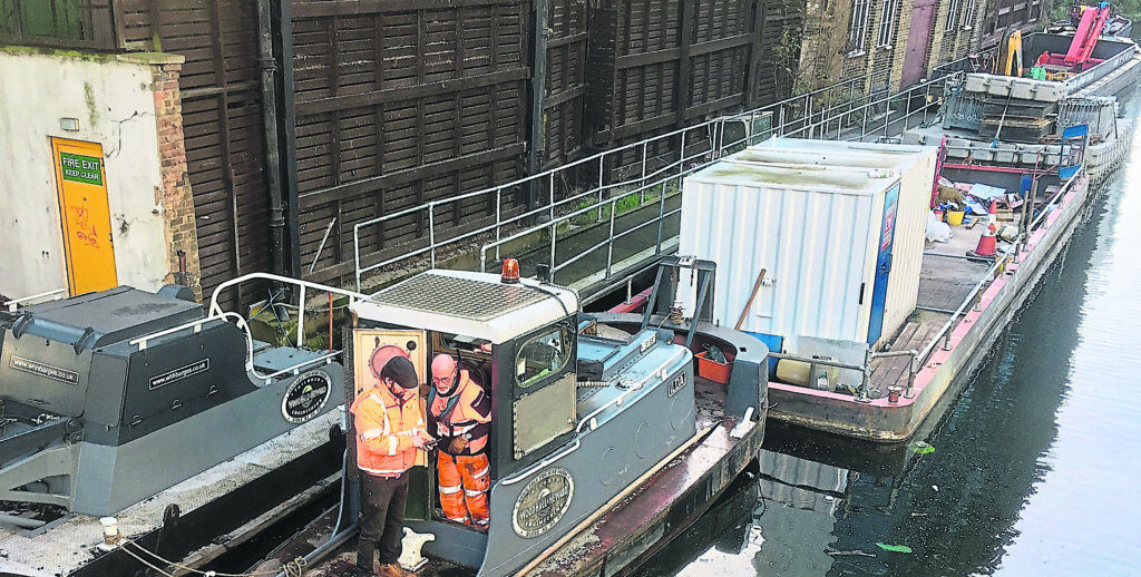 A vessel operated by WHH (Wood Hall & Heward) Barges, whose recently retired joint founder Gerry Heward is the current chair of the IWA Freight Group.