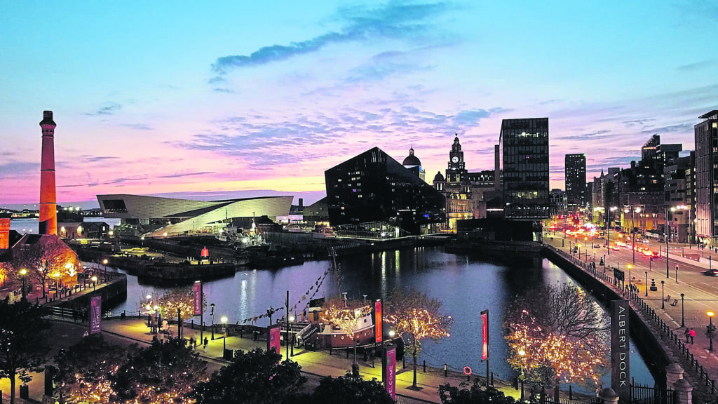 Liverpool Link by night. PHOTO: DAVID BURKE