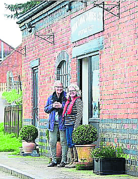 Heather Hewitt and founder Iris Hewitt (right) from Union Canal Carriers in Braunston. The company was crowned the UK’s number one canal boat hire base by holiday company Roam&Roost, based on customer reviews.