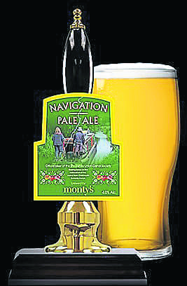 Monty’s Brewery’s Navigation Pale Ale.PHOTO: SUCS