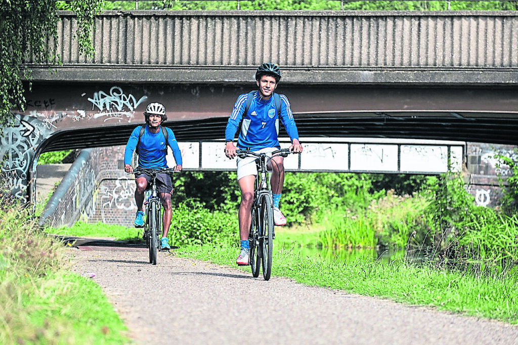 Key to the Black Country Canals Strategy is making the region’s waterways  a vital hub for walking, cycling, leisure and cultural activities. PHOTO: CRT