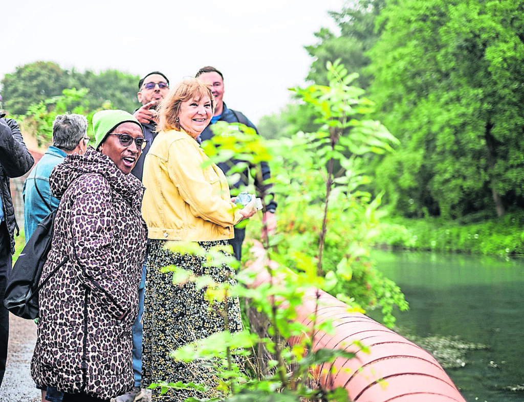 During the coronavirus pandemic lockdowns, people began exploring the Black Country canals network more. The recently launched Black Country Canals Strategy highlights the importance of creating spaces where we can engage with nature. PHOTO: CRT