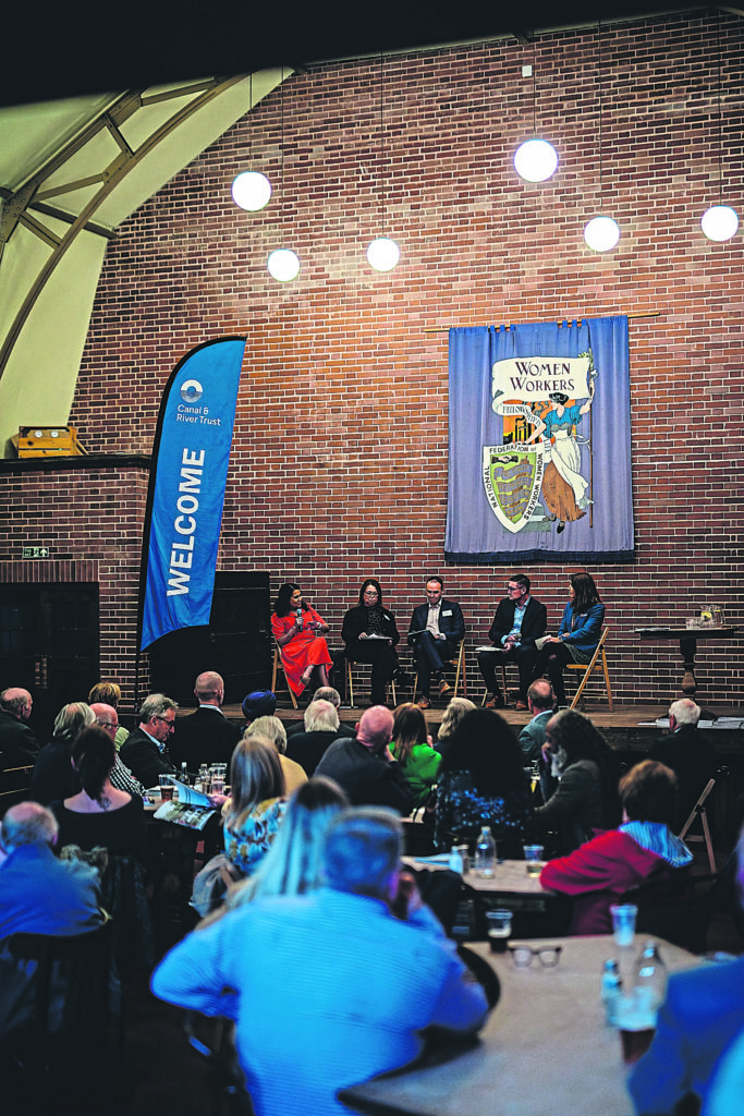 The launch of the Black Country Canals Strategy 2024-2029 at the Black Country Living Museum in September. PHOTO: CRT