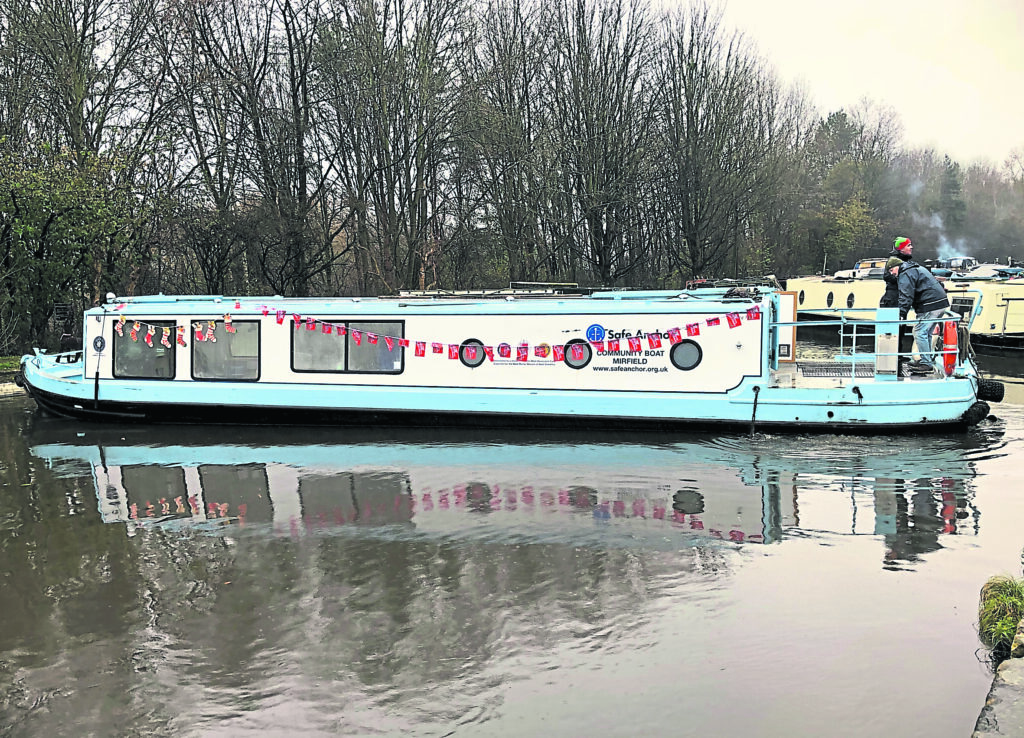 The Safe Anchor Lady sets off on the Santa Special Trip.