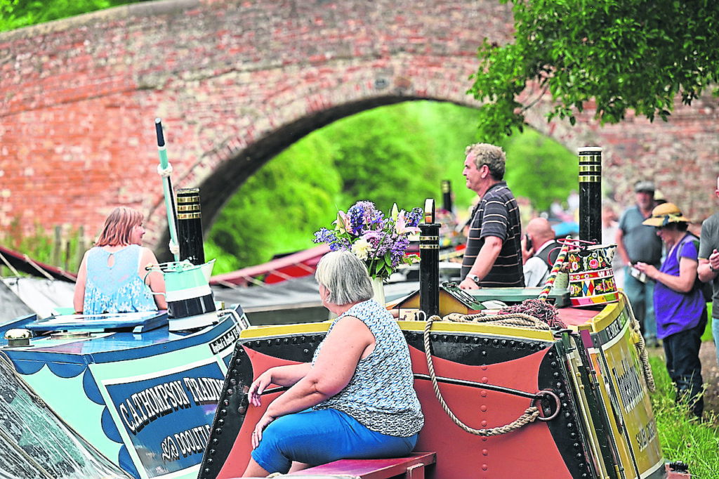 Events like the Braunston Rally show that the waterways still has a broad attraction.
