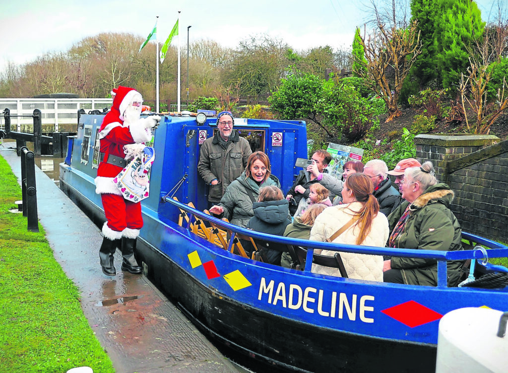 The Chesterfield Canal Trust is running trips on four boats on several dates in December.