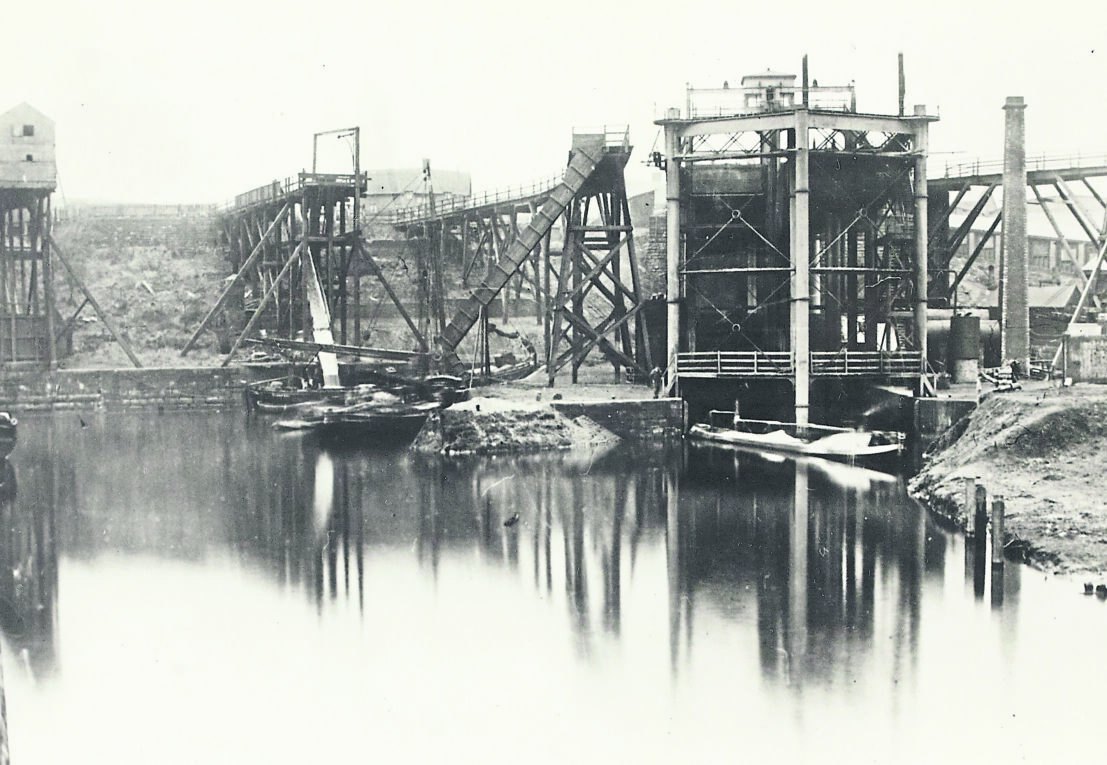 WATERWAY WONDER gets a celebratory lift