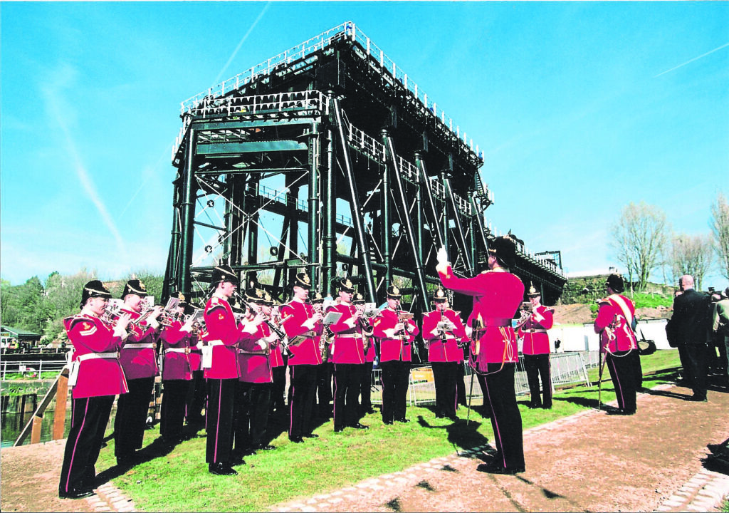 Grand reopening of the Anderton Boat Lift in 2002 after major refurbishments. PHOTO: SUPPLIED