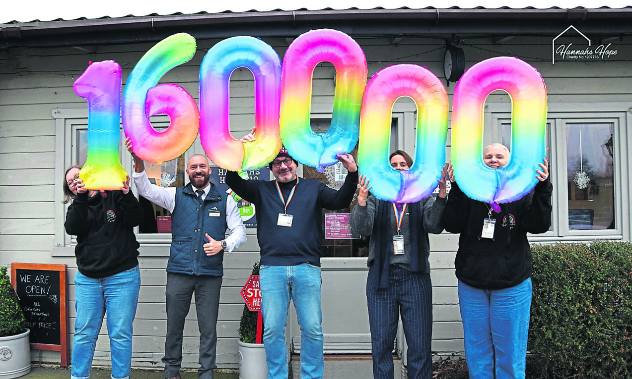 HANNAH’S HOPE hits £170K!