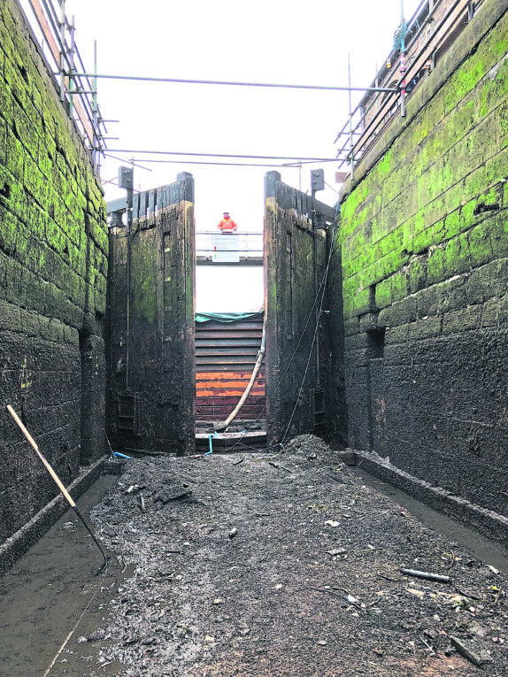 BEHIND THE SCENES at Leeds River Lock 1