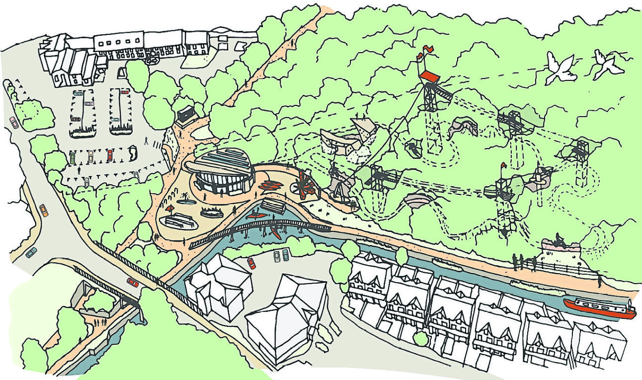 £500M REVITALISATION with canal restoration at the heart