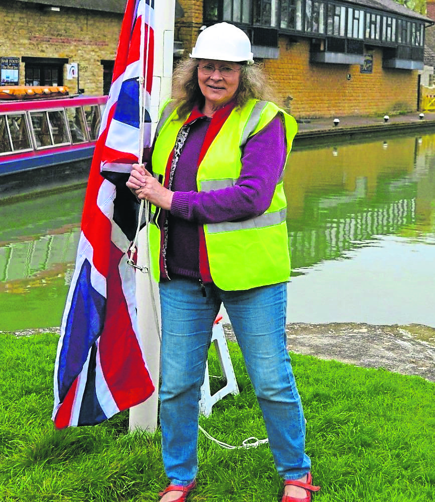 Kathryn Dodington, who has received recognition in the Heritage Heroes Awards, organised by the Heritage Alliance, for her work with the canals over the last 11 years. PHOTO: SUPPLIED