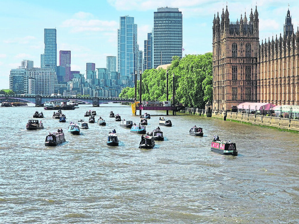 ARMADA invades Government by river