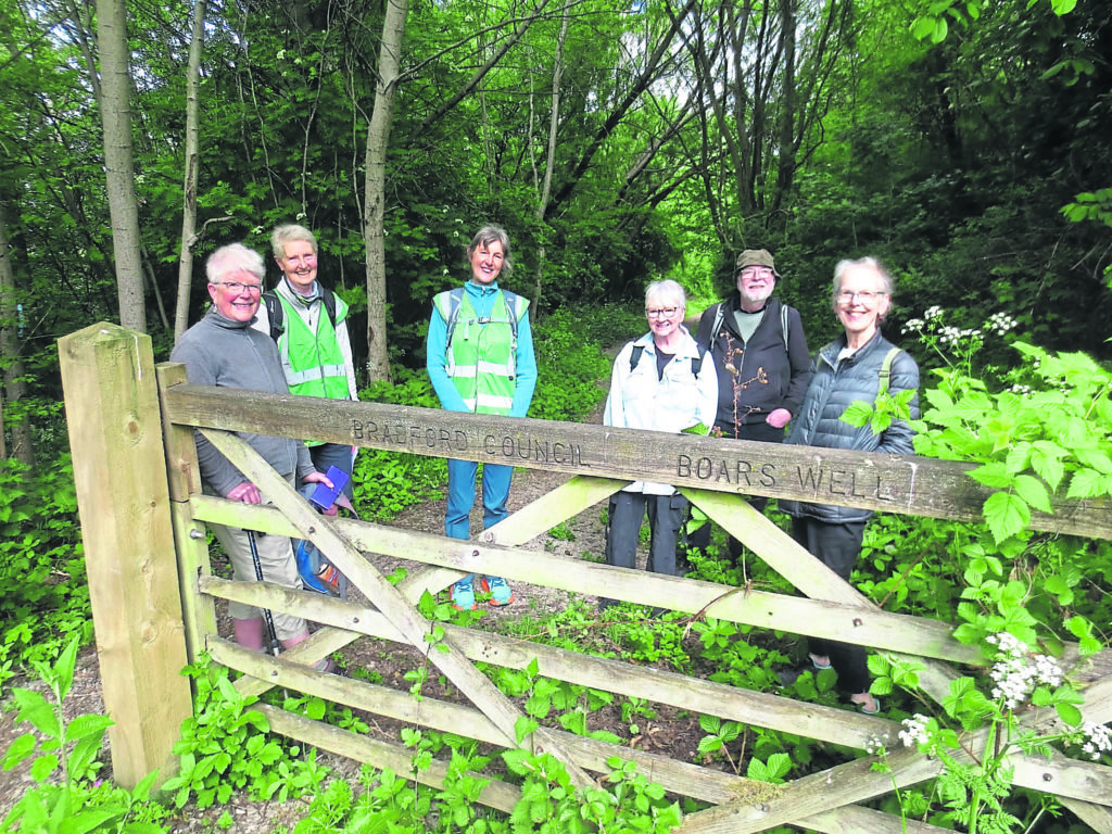 Participants of the first guided walk organised by the Friends of Bradford’s Becks, from Bradford to Shipley along Bradford Beck. PHOTO: FRIENDS OF BRADFORD’S BECKS