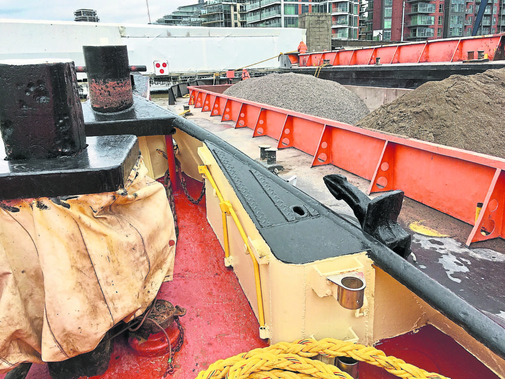 Building materials delivered into the very centre of London with minimal environmental impact.

