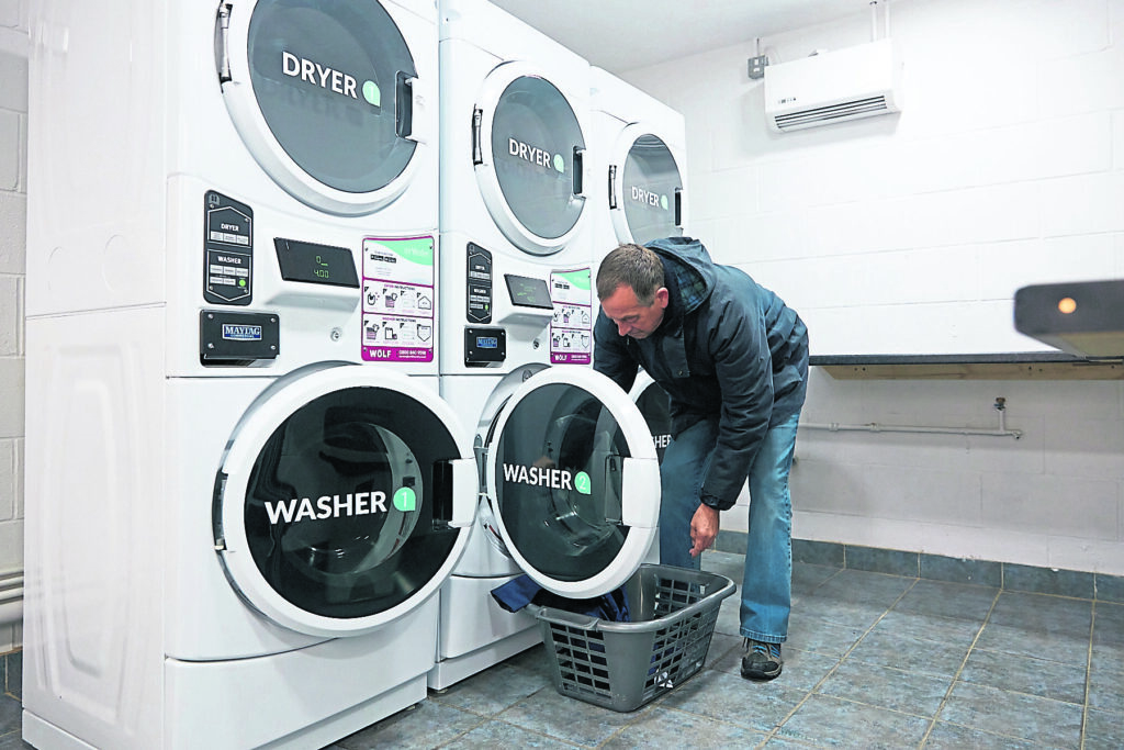 The new laundry facilities at Aquavista’s Buckden Waterside & Marina are just one small part of the revamp. PHOTO: SUPPLIED