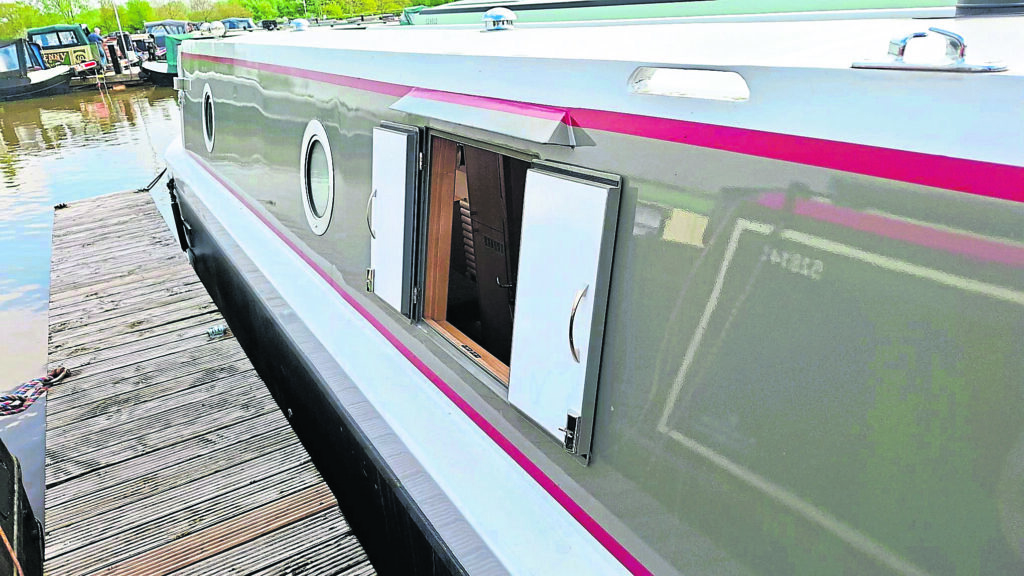 Side hatch on Dragon 2. PHOTO: SUPPLIED