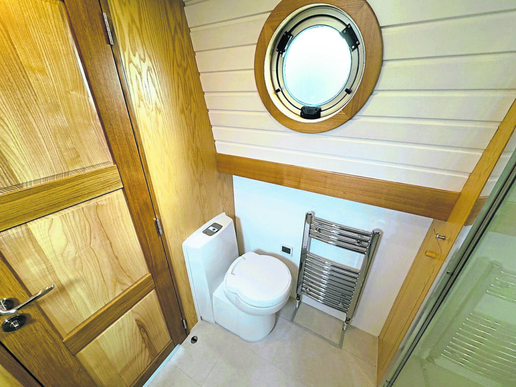 Good-sized bathroom. PHOTO: PHIL PICKIN
