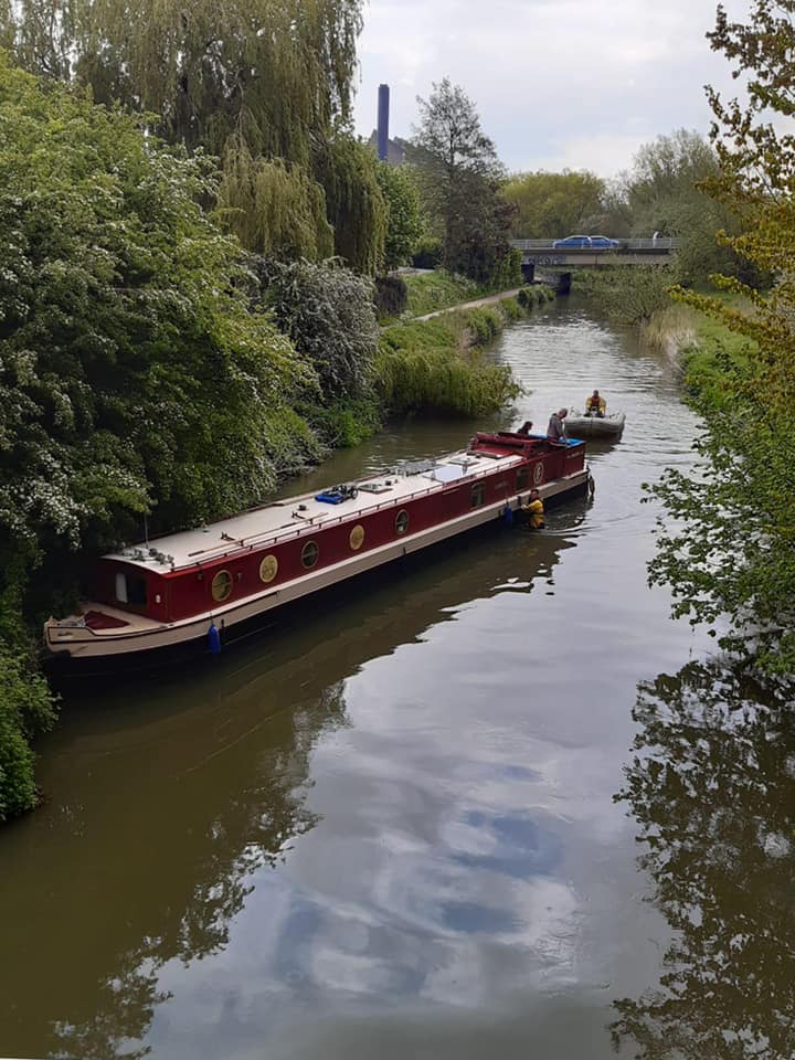 River Nene grounding