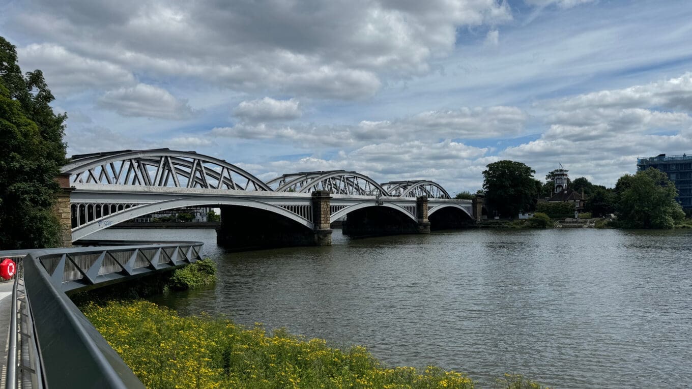 VITAL IMPROVEMENTS being made to Barnes Bridge