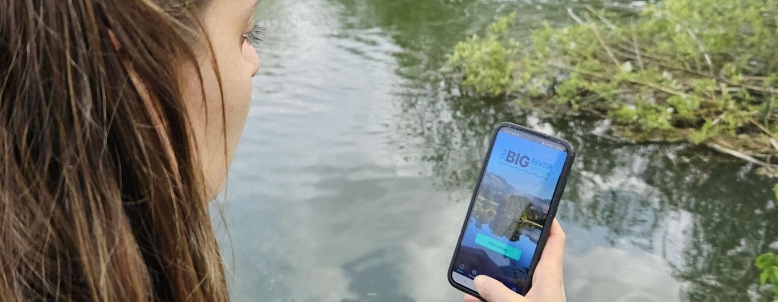 SURVEY YOUR RIVER with the Big River Watch app
