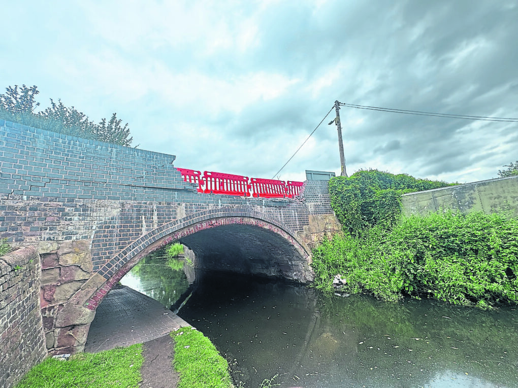 £80K BILL after latest historic canal bridge vehicle strike