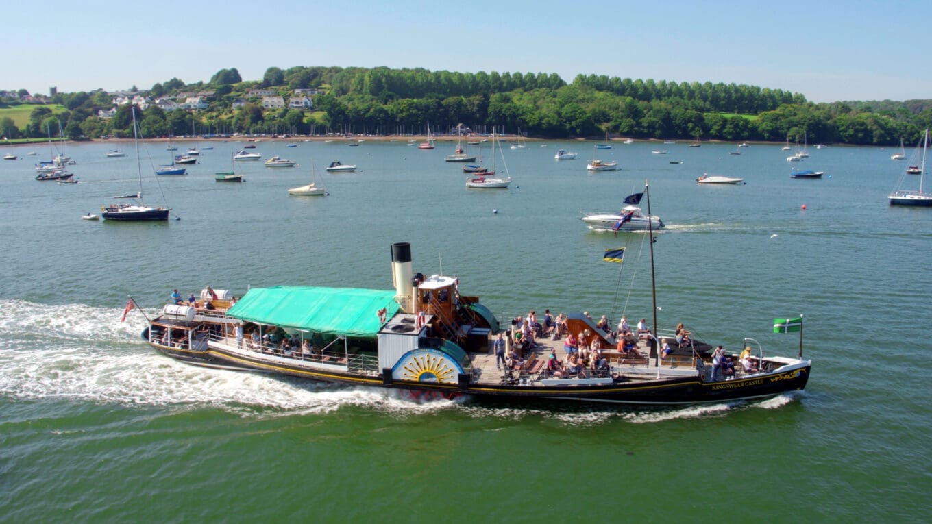 ICONIC PADDLE STEAMER returns to the water