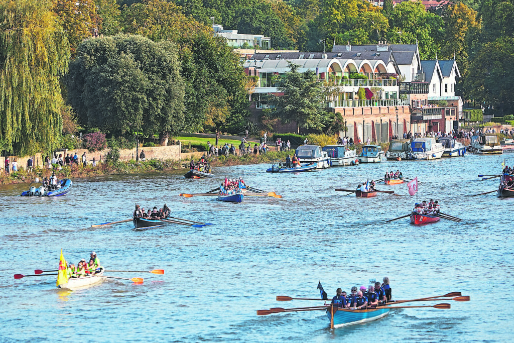 The Great River Race at Totally Thames last year. PHOTO: HANNAH SMILES