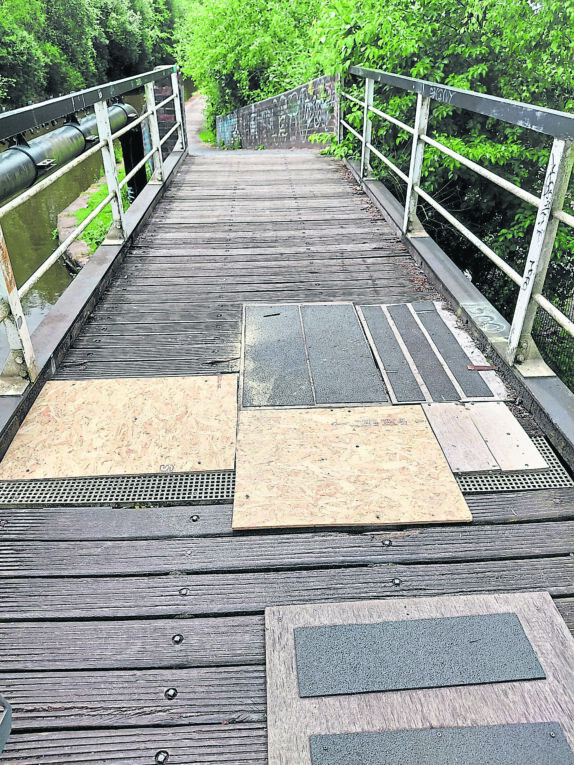 BRIDGE REFURB set to improve towpath
