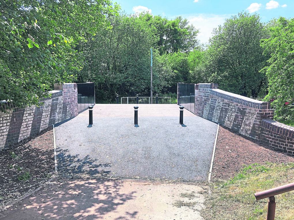 MAJOR REPAIRS complete and bridge reopens