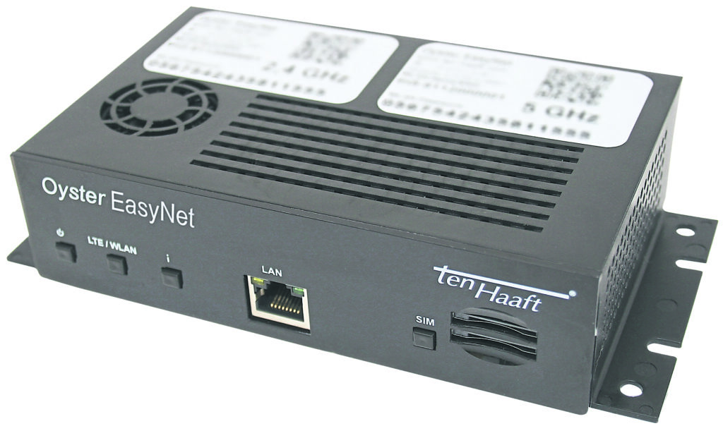 The Oyster EasyNet indoor unit.  PHOTO: SUPPLIED
