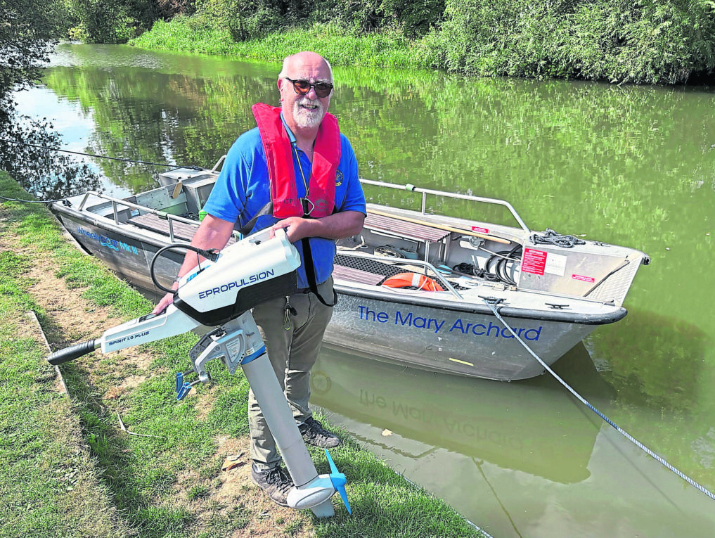 CHARITY BOAT TRIPS: Cleaner and quieter…