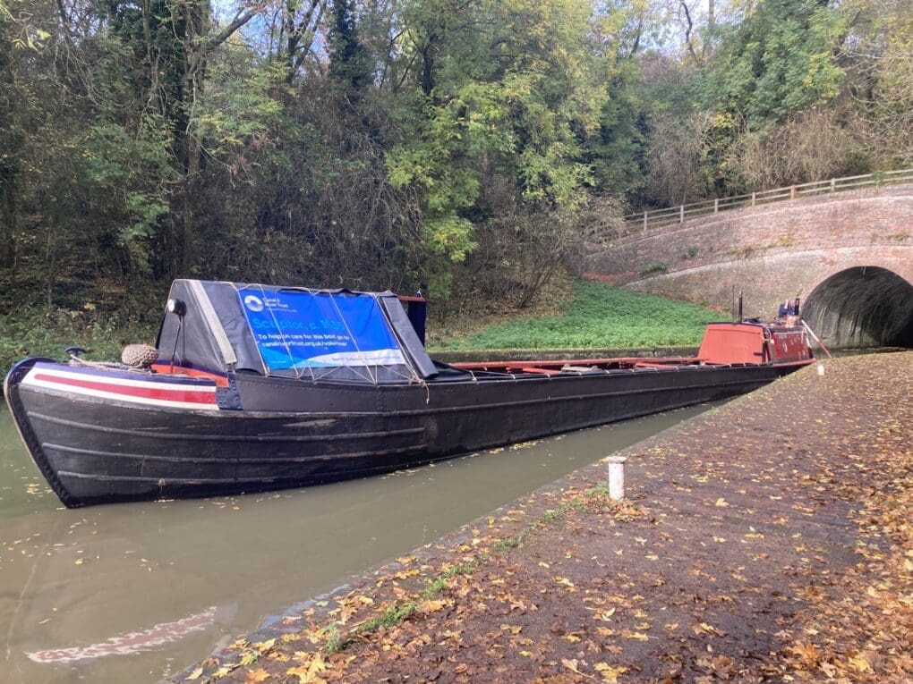 HISTORIC NORTHAMPTONSHIRE working boat celebrates 90th birthday