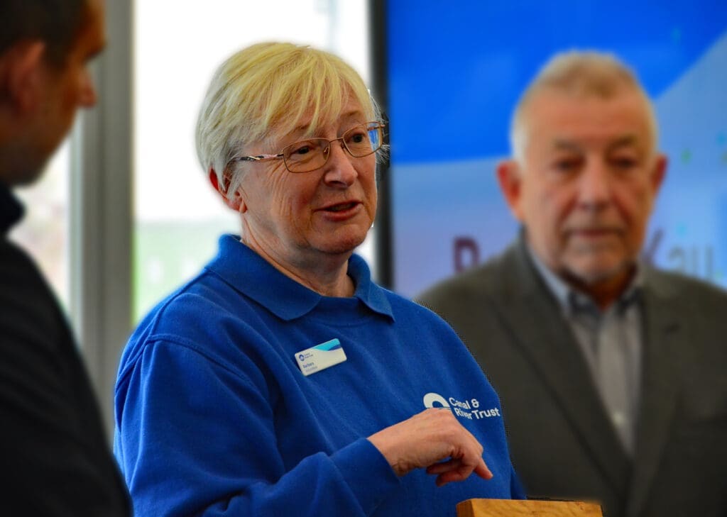 North West Volunteer of the Year Barbara Kay. BOTH PHOTOS: CRT