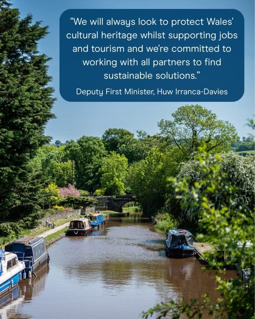 Major Funding Secured to Safeguard the Future of the Monmouthshire & Brecon Canal