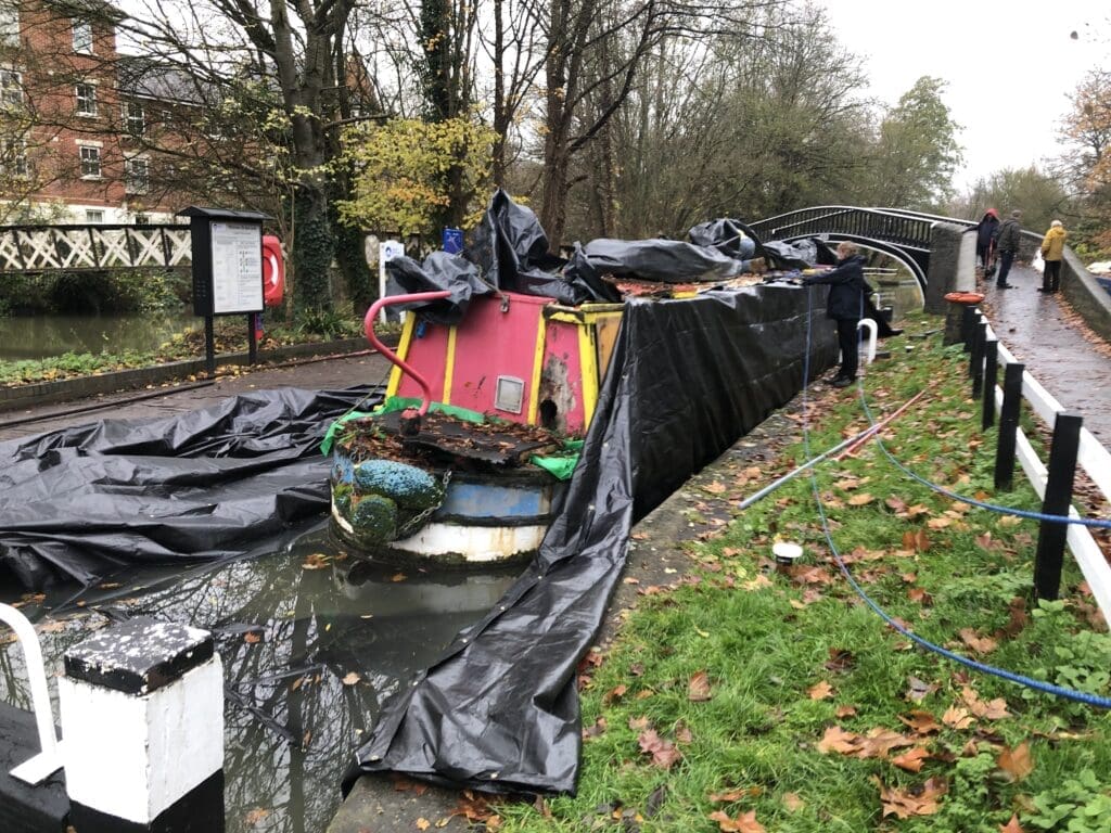 Kilsby wrapped up at Isis Lock, Oxford.
