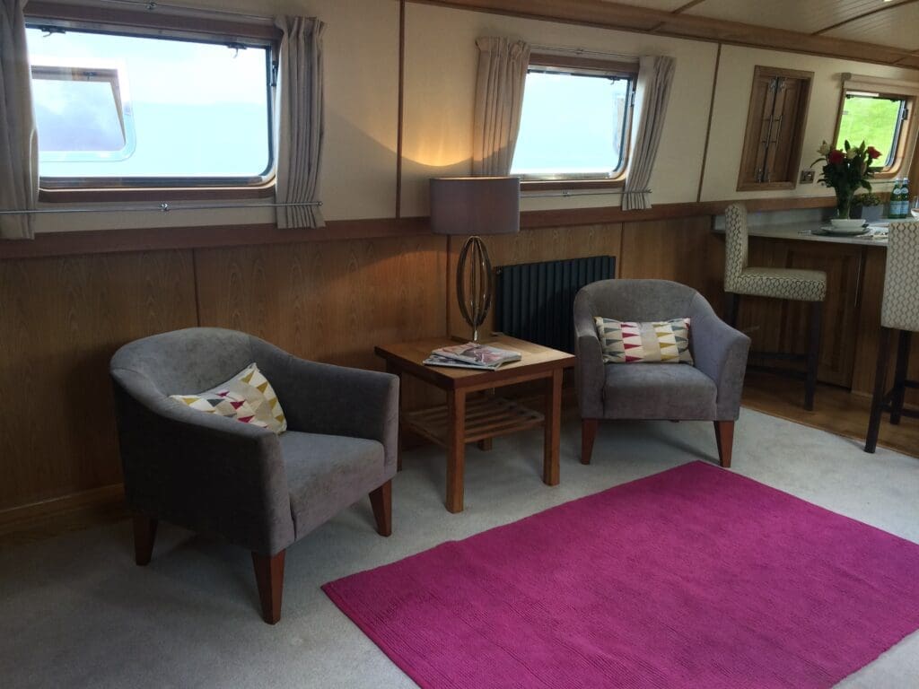 You’d be forgiven for mistaking this for a luxe hotel reception. PHOTO: SHIP SHAPE WORLD