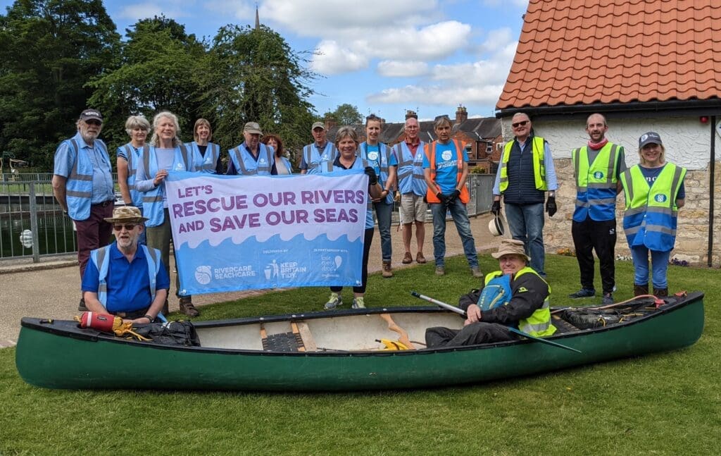 Grantham Rivercare has received a King’s Award for Voluntary Service. PHOTO: GRANTHAM RIVERCARE 