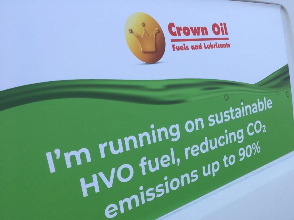 (IMG: HE3) HVO – the transition fuel. PHOTO: JONATHAN MOSSE