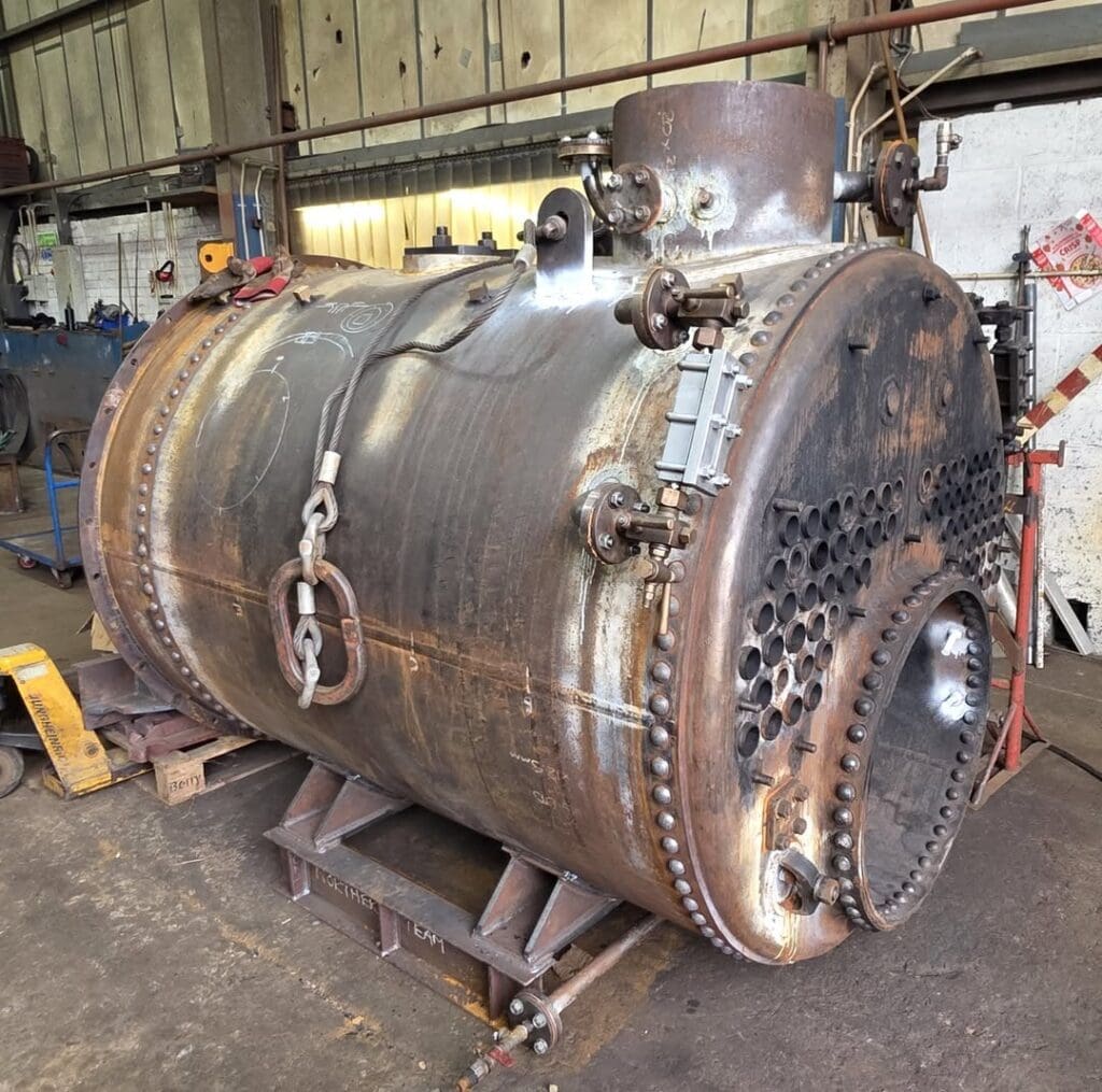 President’s new boiler. FRIENDS OF PRESIDENT