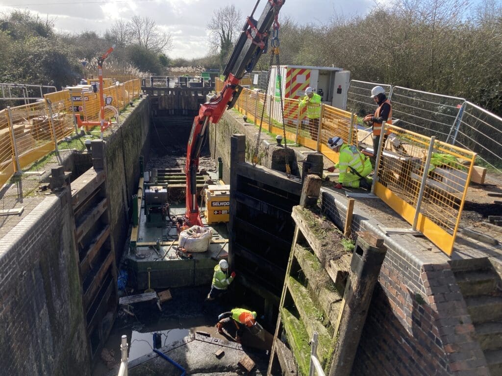 Hand-built gates installed to preserve centuries-old working heritage