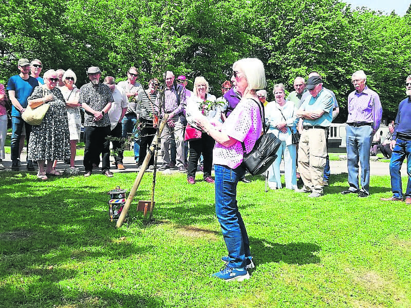 Members, friends and family gather. ALL PHOTOS: SUPPLIED
